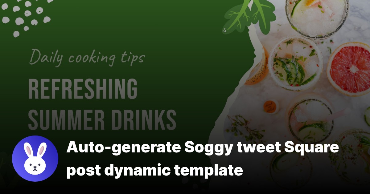 Tweet Square post template
