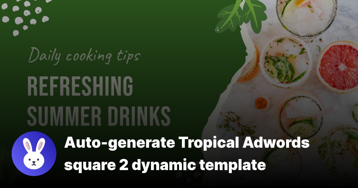 Adwords square 2 template