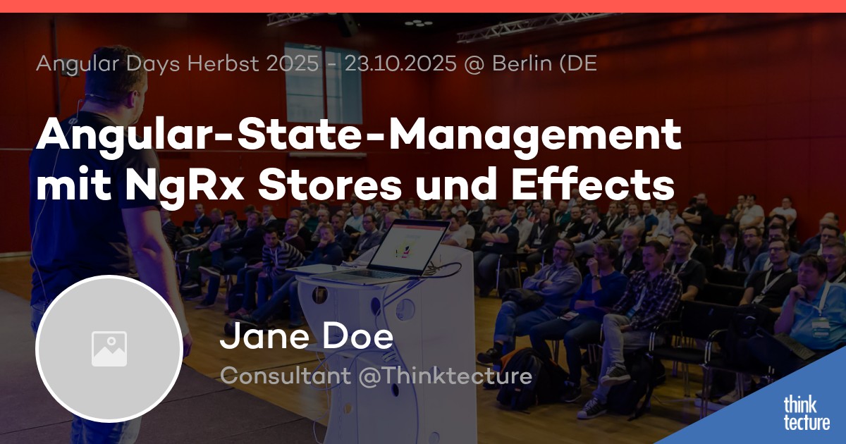 Angular-State-Management mit NgRx Stores und Effects - Thinktecture AG