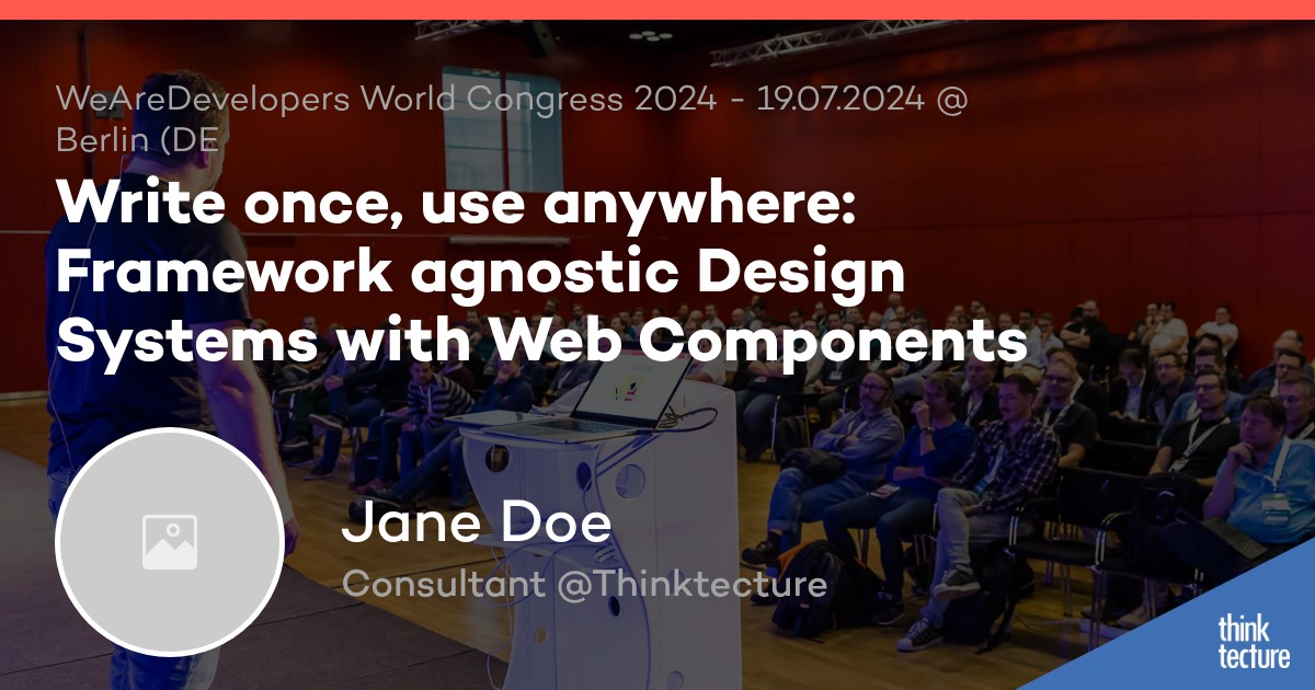 Write once, use anywhere: Framework agnostic Design Systems with Web ...