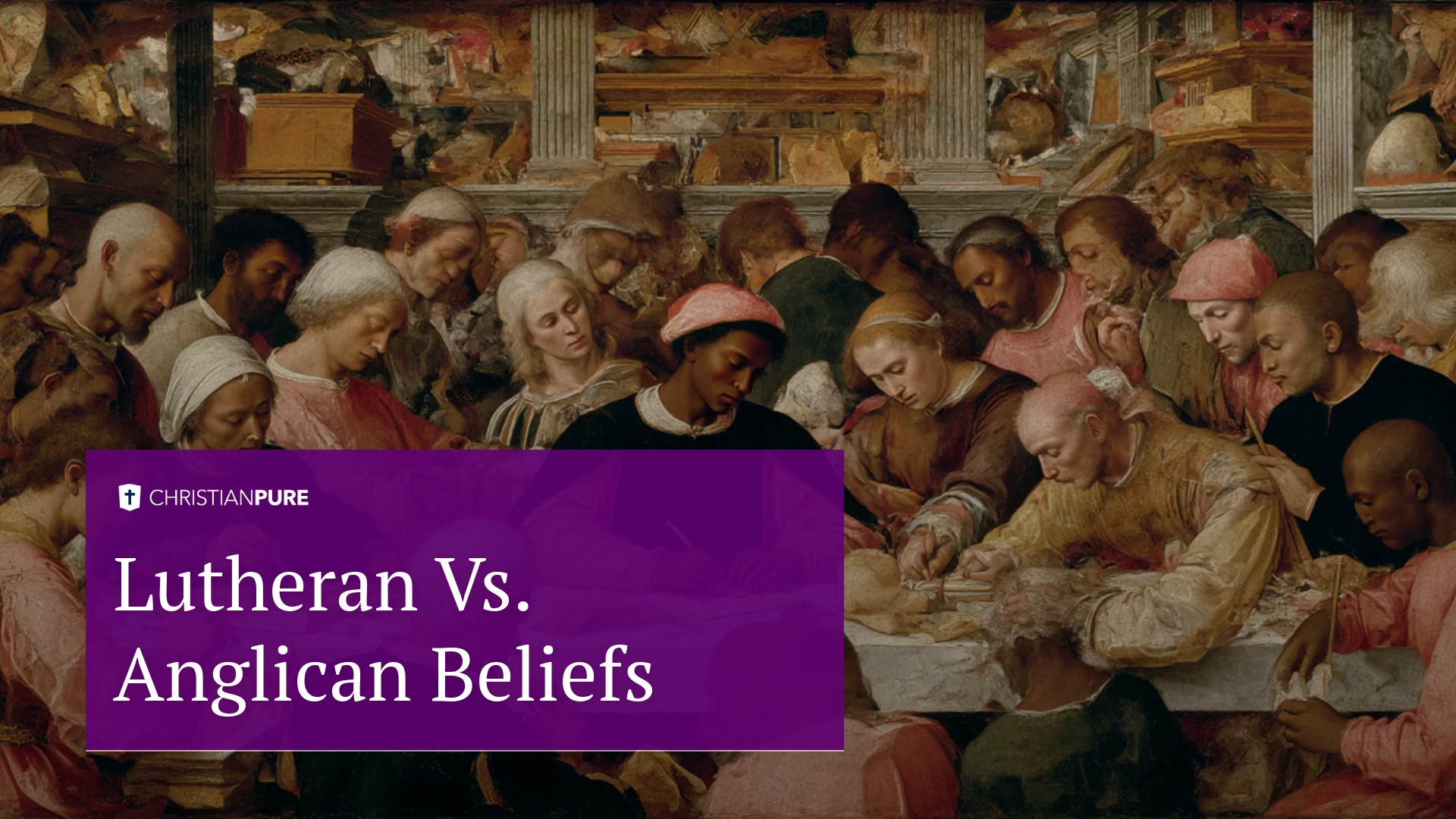 Lutherse vs. Anglicaanse overtuigingen Lutherse vs. Anglicaanse overtuigingen