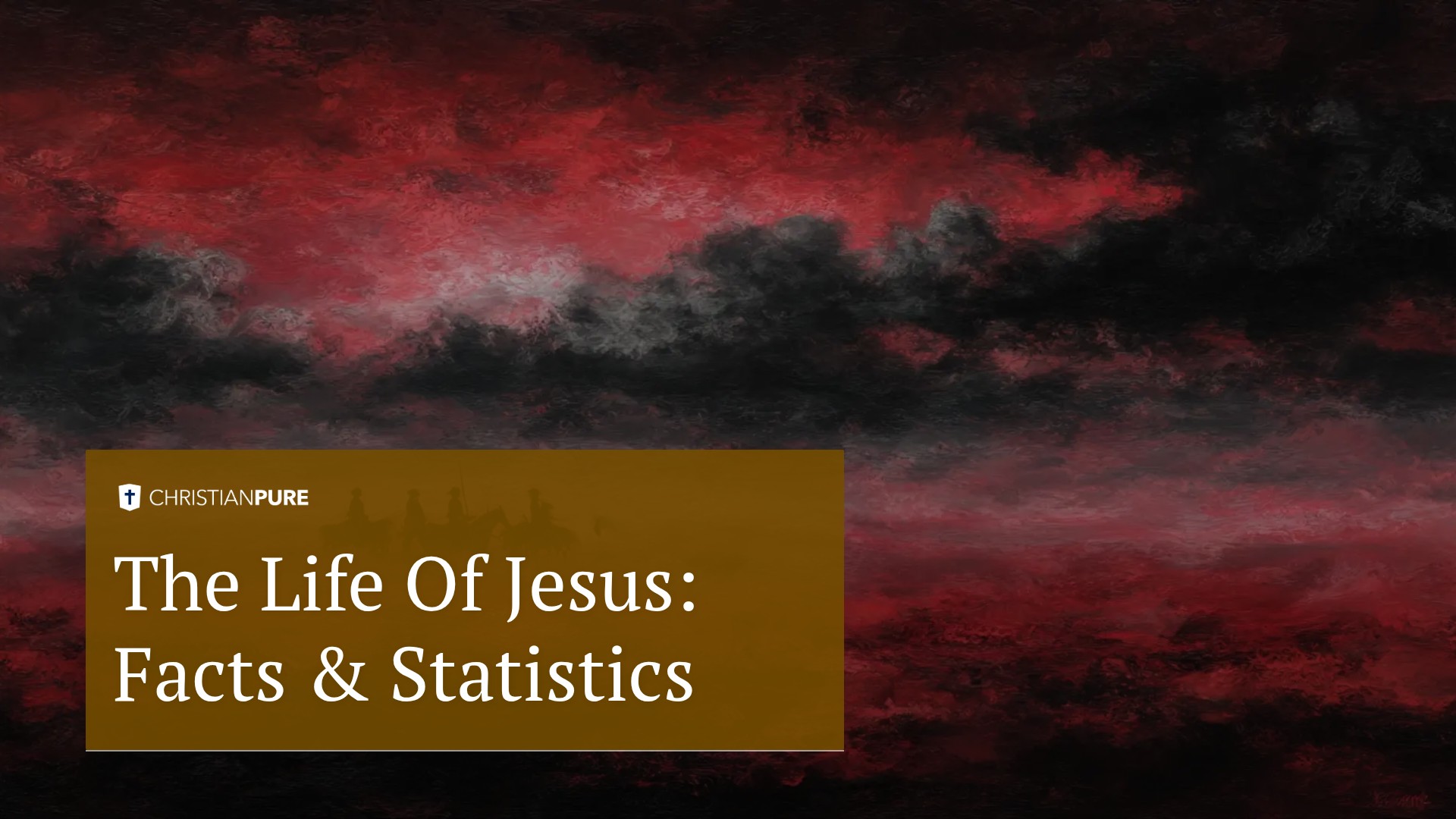 A vida de Jesus: Factos & Estatísticas A vida de Jesus: Factos & Estatísticas