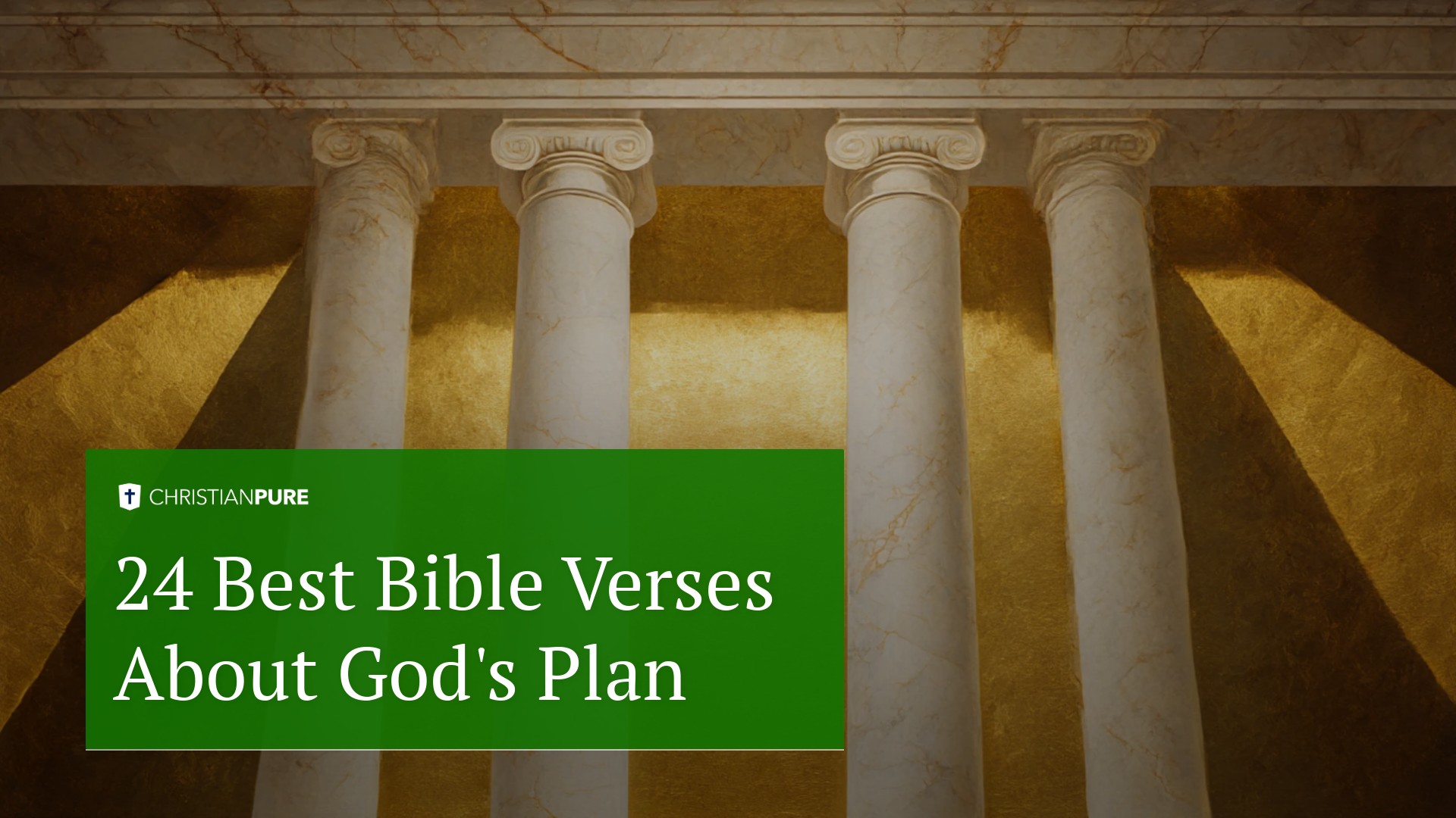 24 من أفضل آيات الكتاب المقدس عن خطة الله 24 من أفضل آيات الكتاب المقدس عن خطة الله