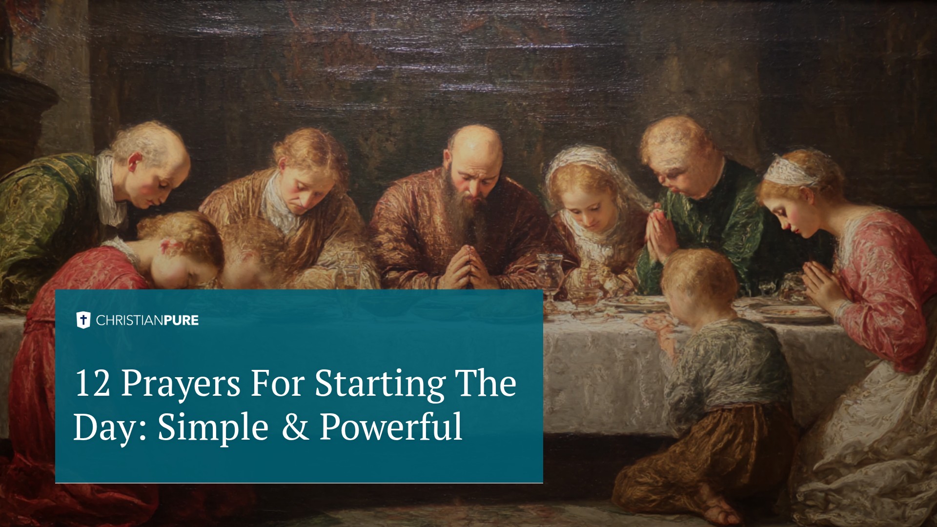 12 Gebeden om de dag te beginnen: Eenvoudig & Krachtig 12 Gebeden om de dag te beginnen: Eenvoudig & Krachtig