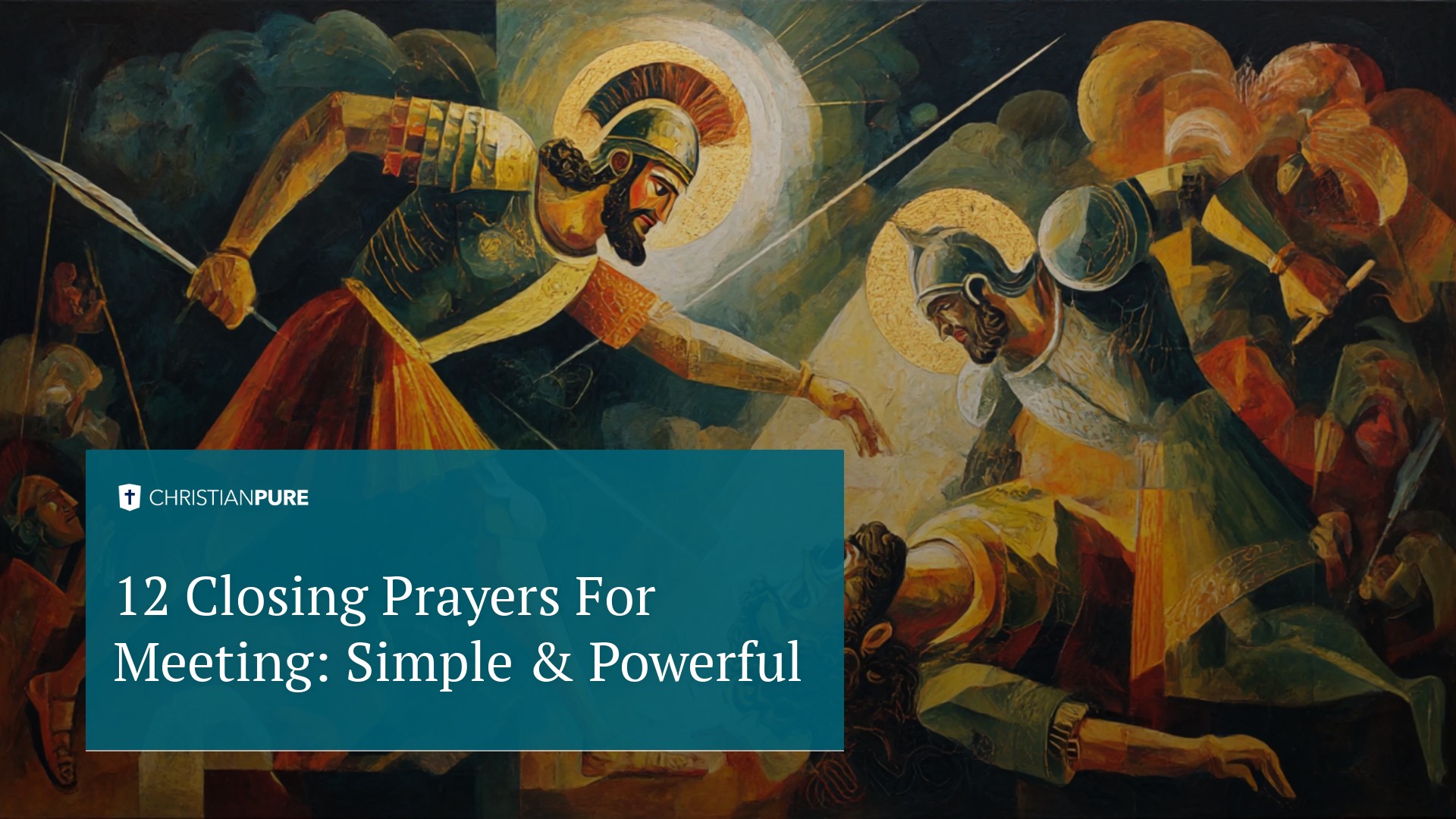 12 Afsluitingsgebeden voor ontmoeting: Eenvoudig & Krachtig 12 Afsluitingsgebeden voor ontmoeting: Eenvoudig & Krachtig
