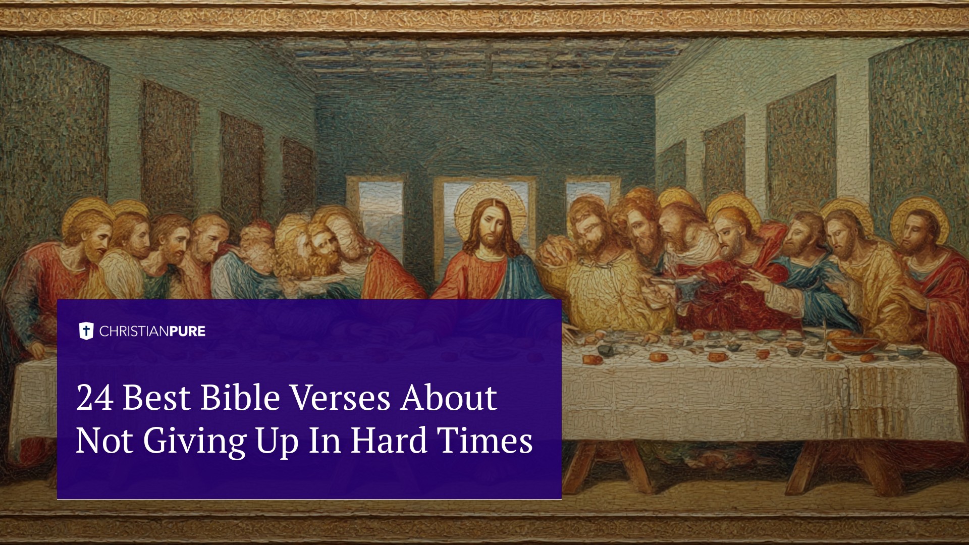 オリジナルタイトル:24 Best Bible Verses About Not Giving Up in Hard Times オリジナルタイトル:24 Best Bible Verses About Not Giving Up in Hard Times