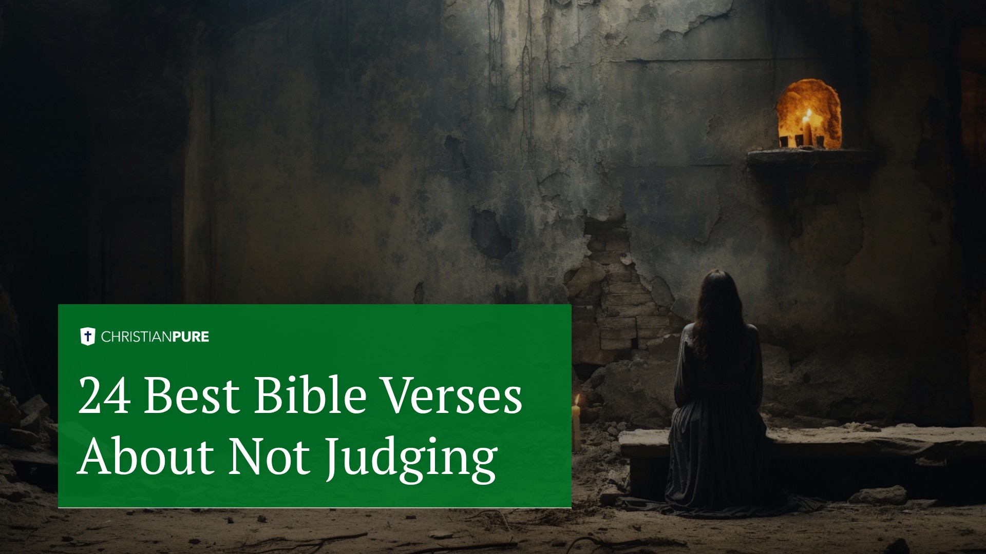 24 Best Bible Verses About Not Judging